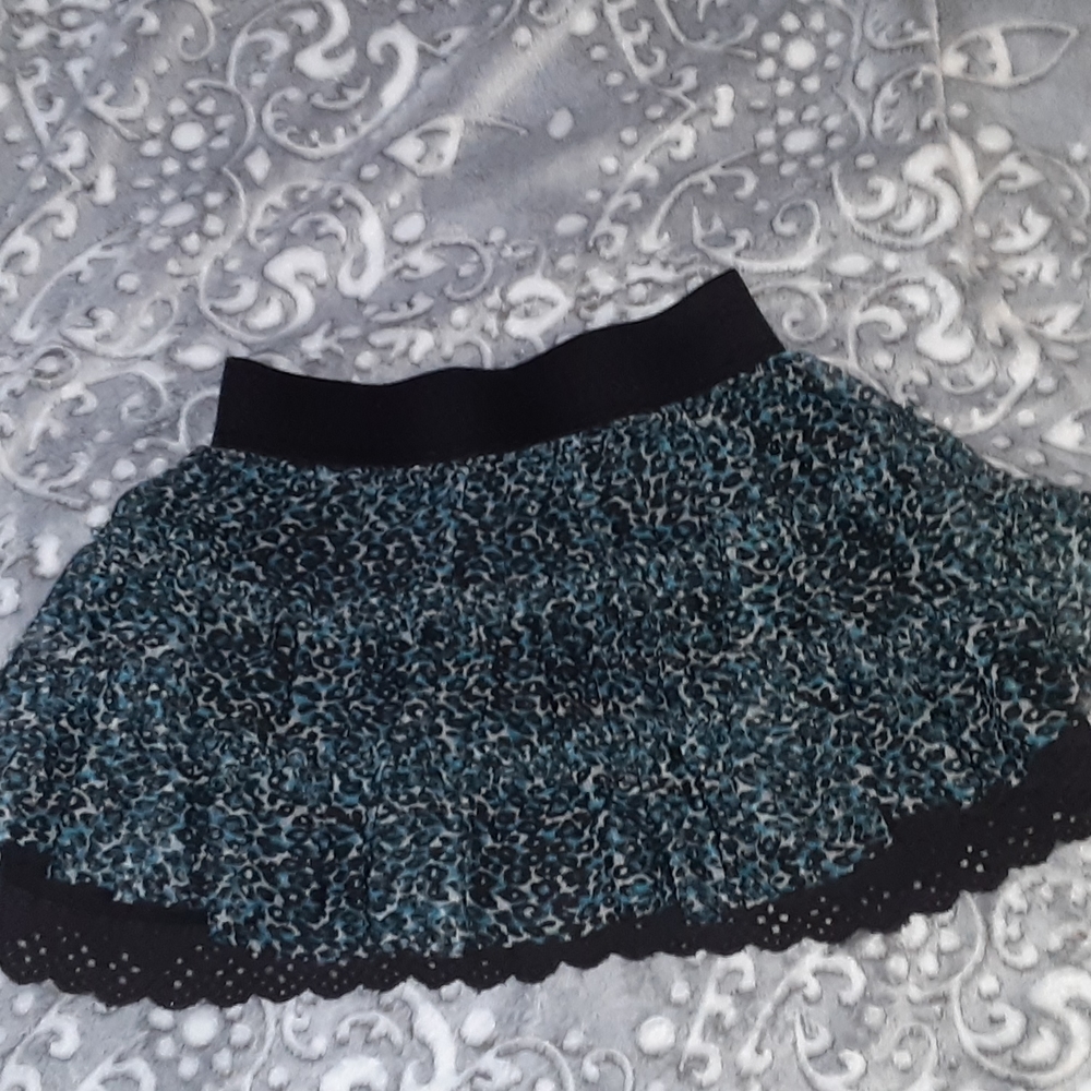leopard print skirt